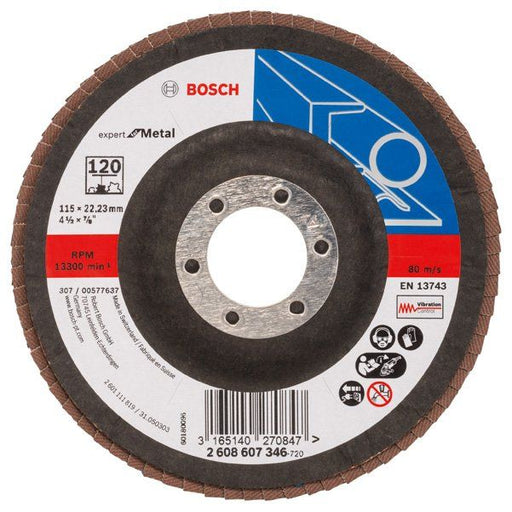 Bosch - Trenn-/Schleifscheibe Fächerschleifscheibe X551 2608607346 Expert for Metal