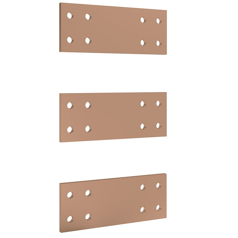 ABN - Sammelschienenklemme Wandlerlasche CU/SN XWL910250N 100x10x250mm (Set 3
