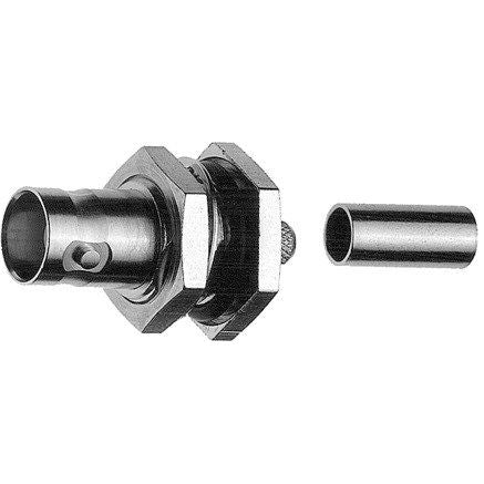 Telegärtner - Koax-Steckverbinder BNC Kabeleinbaubuchse 100023562 75 Ohm RG 59B/U(G2)