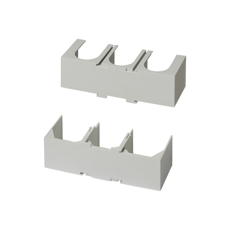 Mersen - Zubehör/Ersatzteile für NH-Unterteile Kabelabdeckung Set 1.000.382 (VE2) 3-polig 2Stück − 2 Packung