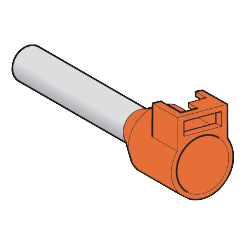 Schneider Electric - Aderendhülse DZ5CA043 4qmm, AWG12, orange − 1000 Stück
