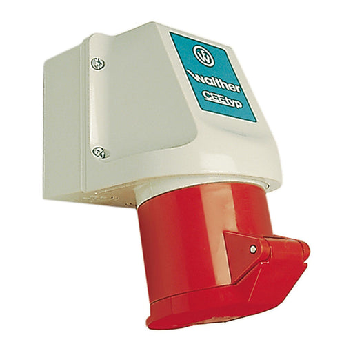 Walther Werke - CEE-Steckdose (IEC 60309) Wandsteckdose 32A 131 NI 5P 400V 6h IP44