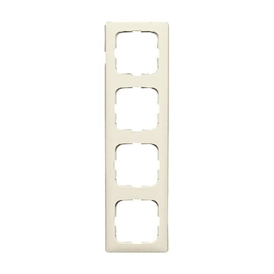 Busch-Jaeger - Abdeckrahmen Rahmen 4-fach 2514-212K-102 ws, f.Kanalabdeck