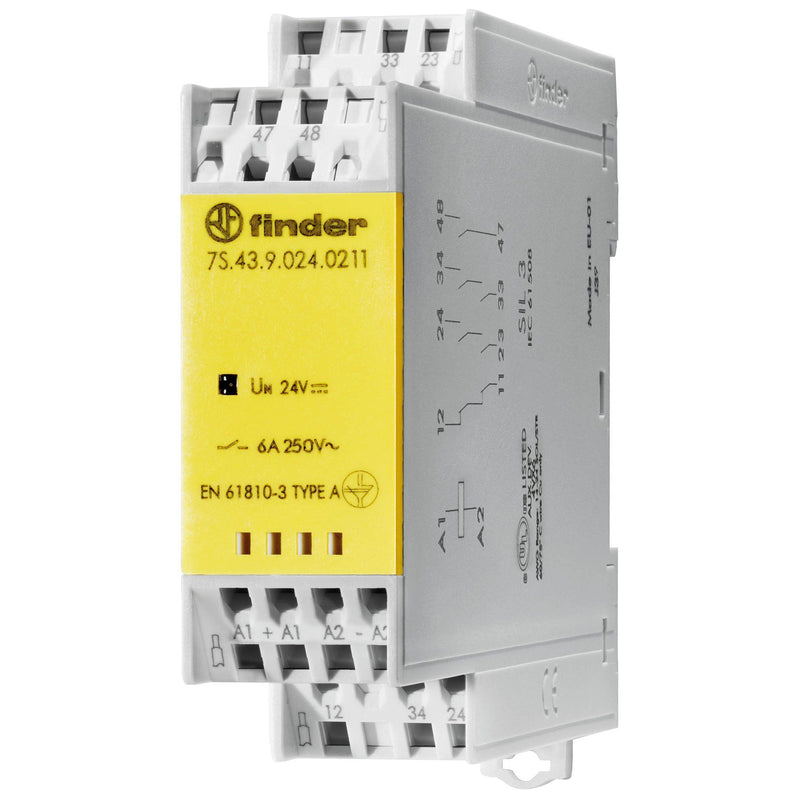 Finder - Schaltrelais Relaismodul 7S.43.9.024.0211
