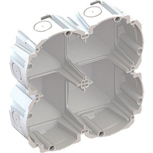 Kaiser - Dose, Gehäuse für Montage in der Wand/Decke Quickbox 2x2 9098-77.04 für Hohlwände