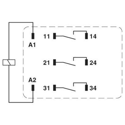 Phoenix Contact - Schaltrelais Einzelrelais REL-PR3-120AC/3X1