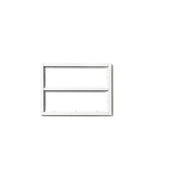 Siedle&Söhne - Montageelement für Türstation Kombirahmen KR 613-2 W weiß