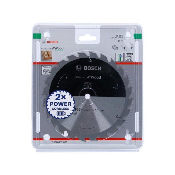 Bosch - Kreissägeblatt PRO Wood cordless 2608837679 Kreissägeblatt 165 x