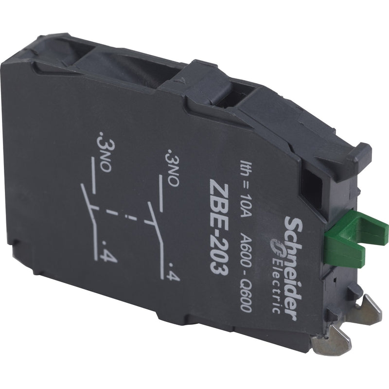 Schneider Electric - Hilfsschalterblock Hilfsschalter ZBE203 2S, schraubanschl