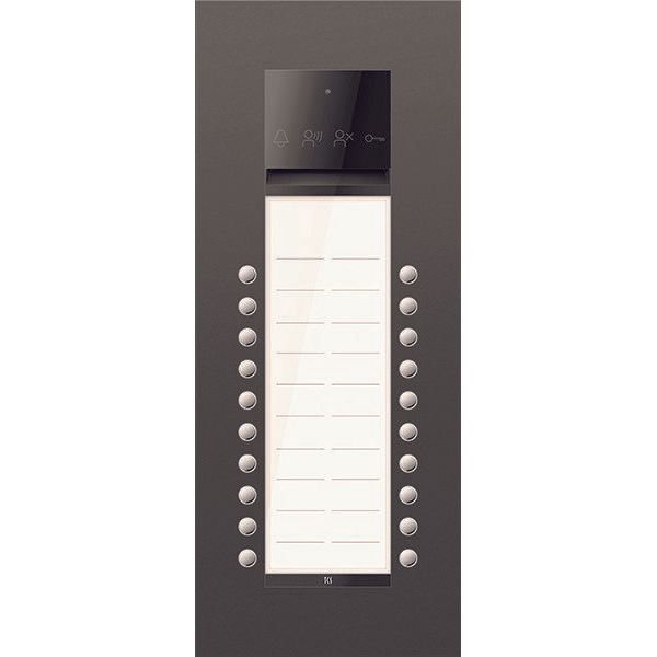 TCS Tür Control - Türstation für Türkommunikation PES PRO Audio Außenstat. ASU600220-0017 20T UP R7016