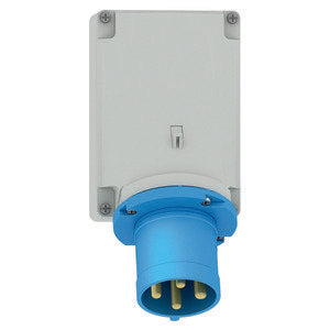 Bals Elektrotech - CEE-Gerätestecker (IEC 60309) Wand-Gerätestecker 63A 4p 24337 230V 9h IP44