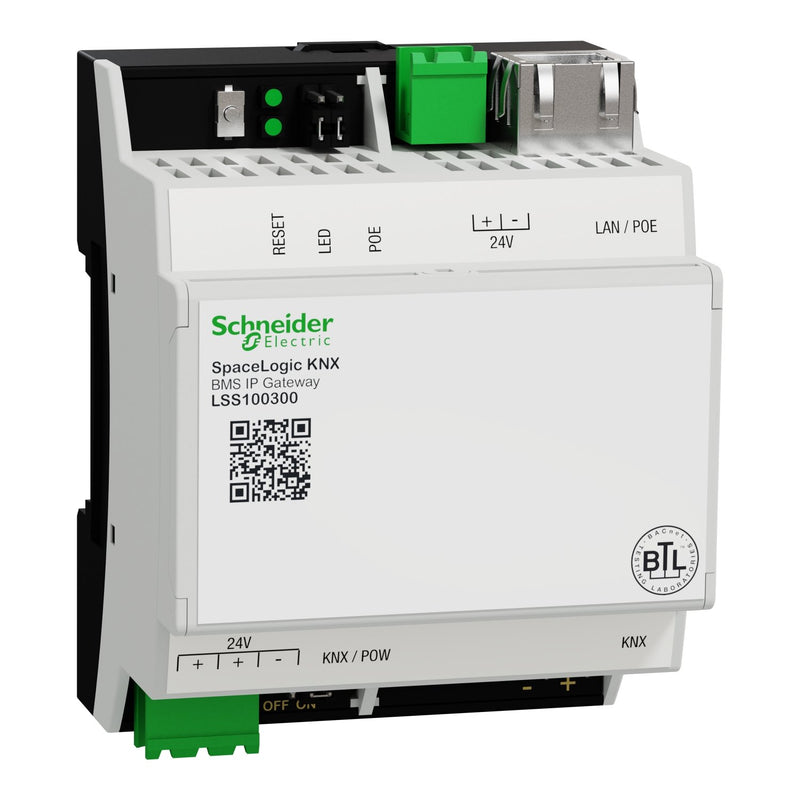 Schneider Electric - Bussystem-Systemschnittstelle/Medien-Gateway IP-Gateway SpaceLogicKNX LSS100300 BMS