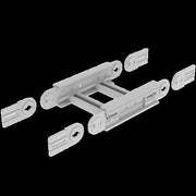 Unex - Verbinder für Kabeltragsystem Gelenkbogen vertikal 67312-44 85x300