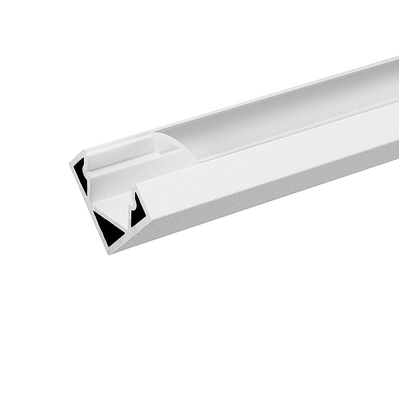 Nobile - Zubehör/Ersatzteile für Lichtschlauch/-band Alu Eck-Profil 2m 5011146813 Abdeckung transp. − 1 Stück