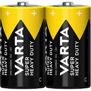 Varta Cons.Varta - Batterie Superlife C 2014 Fol.2 Baby,R14,Zink-Karbon − 12 Packung