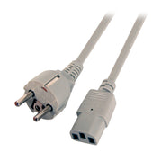 EFB-Elektronik - Netzanschlussleitung Netzleitung 3,0m gr EK508.3 Schutzk.St/IEC-Kupp