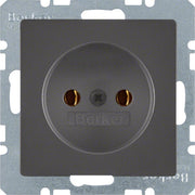 Berker - Steckdose anth/sa 6167036086 o. Schutzkontakt