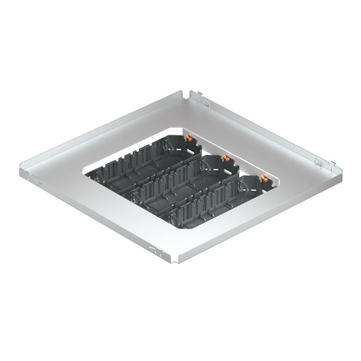 OBO Bettermann - Gerätebecher/Geräteträger für Unterflursystem Montageset f.Rahmenkasset. MS350-3 3UT4