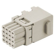 Harting - Kontakteinsatz für Rechtecksteckverbinder Domino Modul 09149162101 − 2 Stück