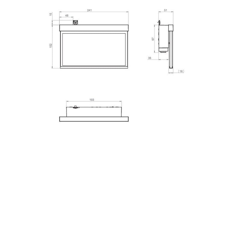 RP-Technik - Sicherheitsleuchte LED-Rettungszeichenleuchte AMWT009ML-E ZB + ML