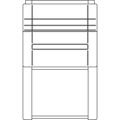 Elsta Mosdorfer - Sockel/Sockelelement (Schaltschrank) Eingrabsockel 10038355 S4 950/470 WP