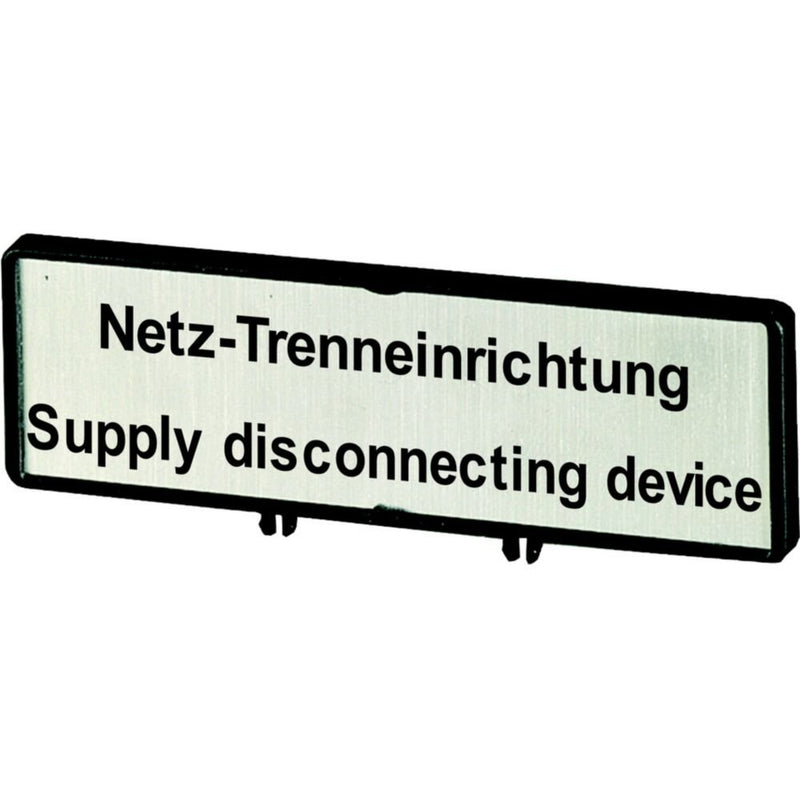 Eaton - Zubehör/Ersatzteile für Niederspannungs-Schalttechnik Träger mit Schild ZFSNT61/62-T0 T0 T3 P1 48x17mm