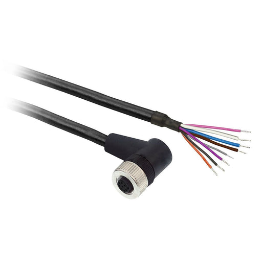TMSS - Konfektioniertes Sensor-Aktor-Kabel Verbindungskabel-PUR 5m XZCP53P12L5 BuM12 8P abgewinkelt