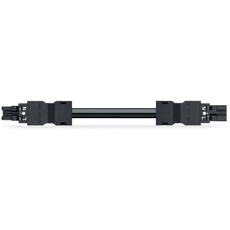 WAGO - Konfektionierte Leitung für steckbare Gebäudeinstallation konfekt.Verbindungsleitung 771-8992/006-601 Eca,Buchse Stecker