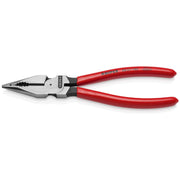 Knipex - Kombizange Spitzkombizange 08 21 185 m.getauchten Griffen