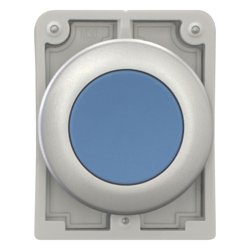 Eaton - Frontelement für Drucktaster Drucktaste RMQ-Titan M30C-FD-B flach tastend blau