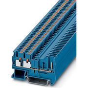 Phoenix Contact - Durchgangs-Reihenklemme Durchgangsreihenklemme PT 2,5-TWIN/1P BU 0,14-4qmm, 5,2mm, bl − 50 Stück