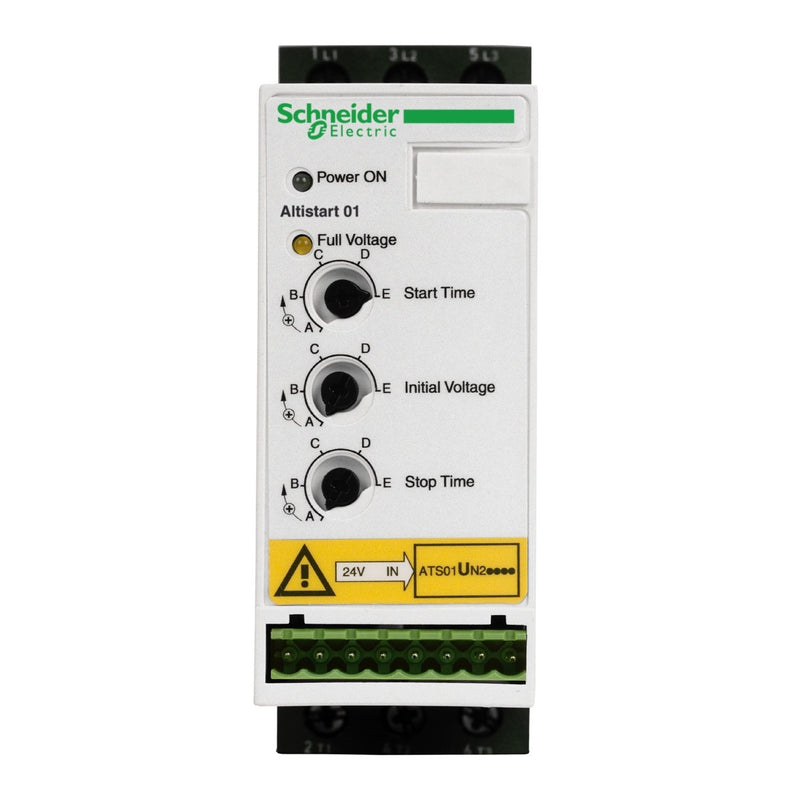 Schneider Electric - Sanftstarter Sanftanlasser ATSU01N212LT 12A 3x200-480V − 1 Stück