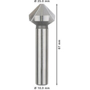 Bosch - Versenkbohrer PRO Soft Metal HSS 2608597510 Kegelsenker 25 x 67