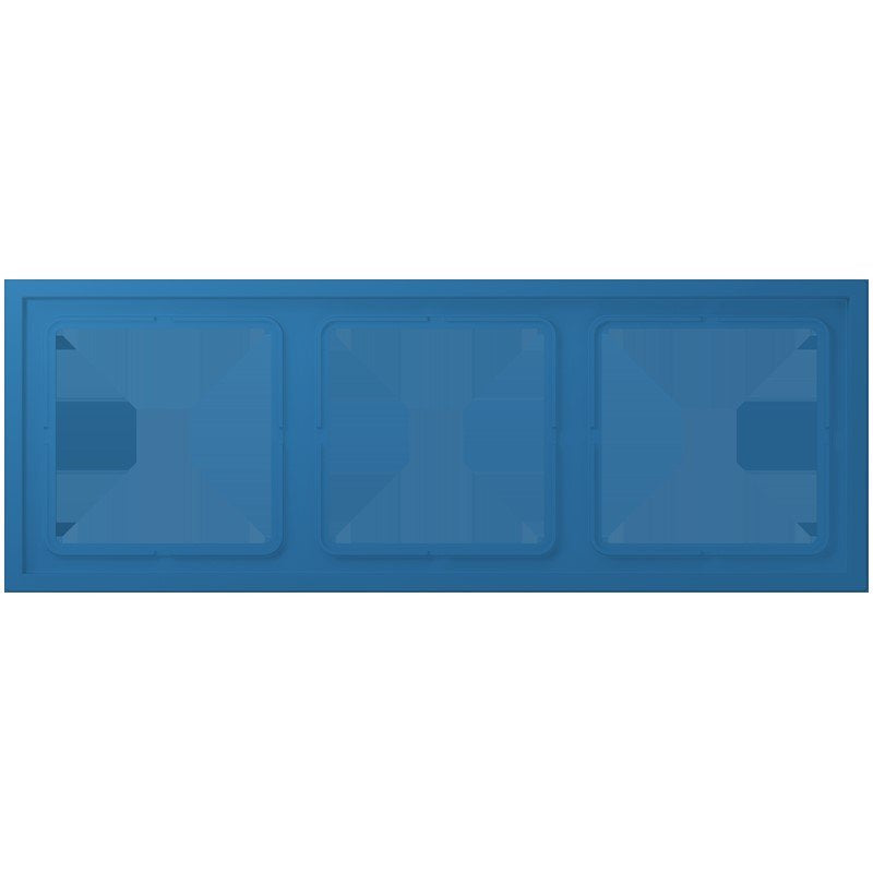 Jung - Abdeckrahmen Rahmen 3-fach LCZ 983 BF 211 bleu ceruleen 31