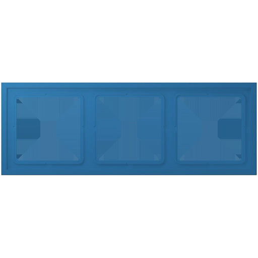 Jung - Abdeckrahmen Rahmen 3-fach LCZ 983 BF 211 bleu ceruleen 31