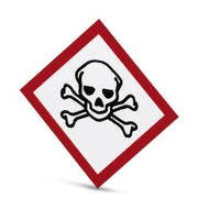 Phoenix Contact - Warn-/Hinweisschild Gefahrstoffschild PML-GHS106 (25X25) Gifti − 5 Stück