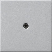 Gira - Einsatz/Abdeckung für Kommunikationstechnik Zentralpl.Schnurabl. alu 027426 System55
