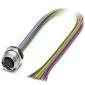 Phoenix Contact - Rundsteckverbinder, feldkonfektionierbar (Industriesteckverbinder) Einbausteckverbinder SACC-DSI-FS-#1430446