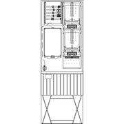 Elsta Mosdorfer - Zähler-Komplettschrank Zähleranschlusssäule ZS322T.N5.12 A320 N5 1Z TSG 3.HZ