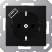 Jung - Steckdose SCHUKO Steckdose A 1520-18 A SWM mit USB Typ A