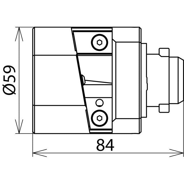 DEHN - Abisolier-/Abmantelwerkzeug HVI-head 27 HVI HEAD 27