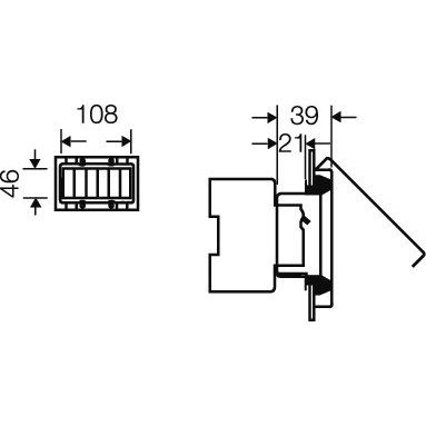 Hensel - Zubehör/Ersatzteile für Niederspannungs-Schalttechnik Berührungsschutz Mi BS 6 f. Mi KL 6