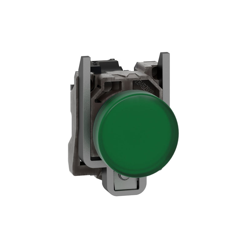 Schneider Electric - Leuchtmelder, Komplettgerät Leuchtmelder XB4BVG3 gn, m.LED-Mod.120V