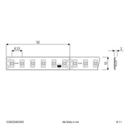EVN Lichttechnik - Lichtschlauch/-band LED-Strip ICSB2024603555 5m amber IC 24VDC