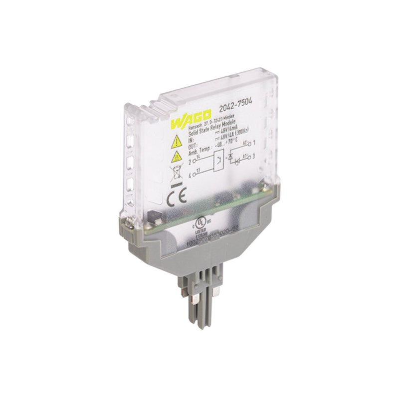 WAGO - Bauelementestecker Solid-State-Relaismodul 2042-7504 DC 24 V