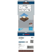Bosch - Schleifpapier/Schleifvlies PRO X440 Schleifband, 75 x 2608606070 533 mm, 60, 3-tlg
