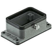Harting - Gehäuse für Rechtecksteckverbinder Anbaugehäuse 09300060381 HAN 6B-AGG-R