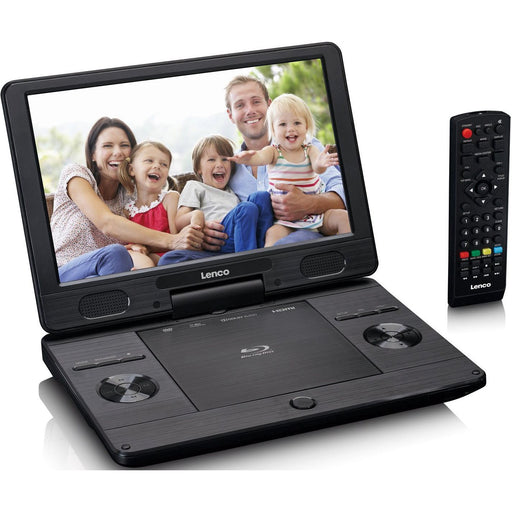 LENCO - Blu-ray-Player/-Recorder Blu-Ray Player DVD BRP-1150 Black portable