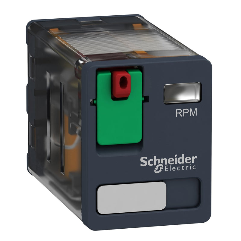 Schneider Electric - Schaltrelais Laststeckrelais RPM21F7 120V AC − 10 Stück