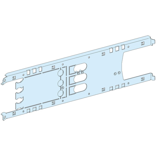 Schneider Electric - Montageplatte für Verteilergehäuse Montageplatte PrismaSeT-P LVS03413 3pol. Stecktechnik − 1 Stück